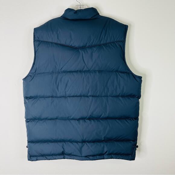 Old Navy blue down puffer utility men’s outdoor activewear vest XL - Picture 6 of 6
